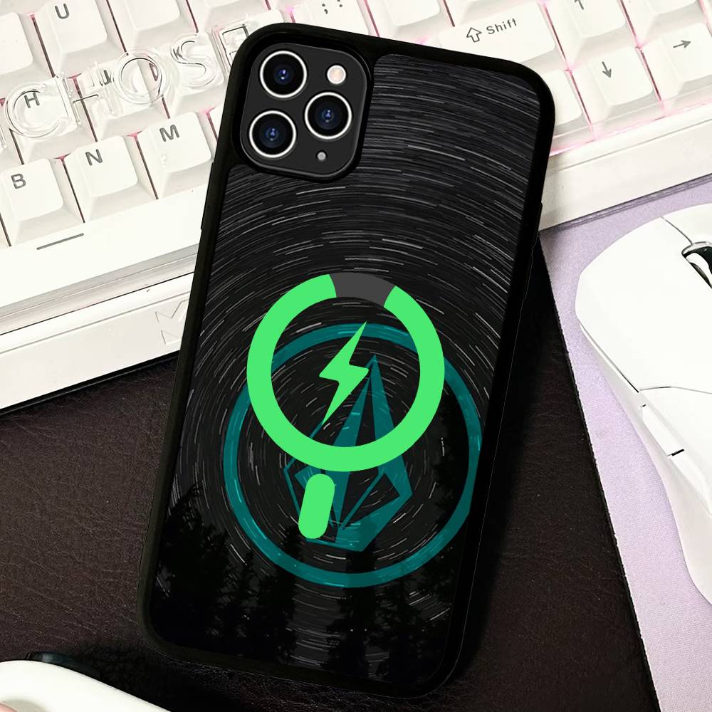 V-Volcom LOGO Fashion For Magsafe Phone Case For IPhone 17 Air 16 15 14 13 12 11 Pro Max Plus Shockproof Cover