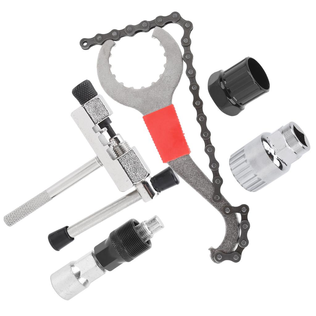 Наборы инструментов для ремонта шатунов велосипеда Съемник шатунов Съемник каретки Инструмент для резки цепи Гаечный ключ