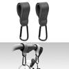 Set of 2 Dedicated Assist Grips & Storage Custom Hooks with Convenience Store Hooks (Black)