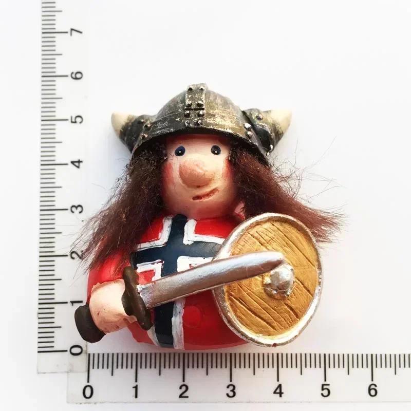 Магниты на холодильник Nordic Denmark Декоративные поделки Коллекция Подарочные наклейки на холодильник Copenhagen Royal Crown Tourism Memorial