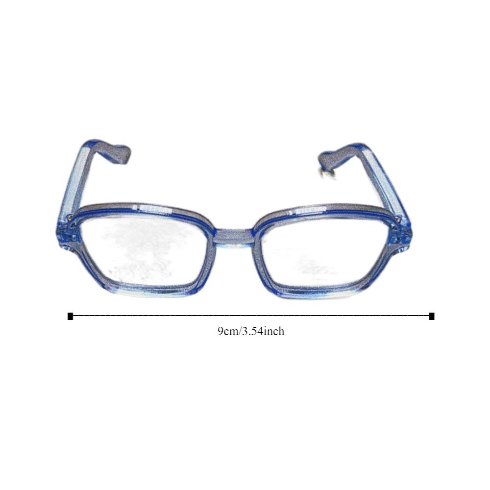 Украшение для лица Кукла Полуоправа Очки Квадратная Оправа 20 см Плюшевая Кукла Головной Убор Мягкая Плюшевая Кукла