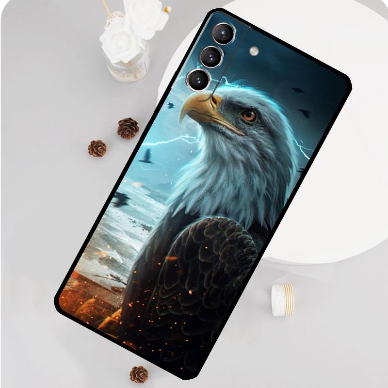 Чехол для телефона с изображением орла, ястреба, птицы, животного для Samsung Galaxy S25 S26 Ultra S20 S21 S22 S23 S24 S10 Plus S25 FE Funda Cover