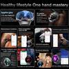 2025 New Uric Acid Blood Pressure Blood Oxygen Body Analysis Smart Watch ECG+PPG Clock Bluetooth Call Smart Watch Men Fatigue Monitoring