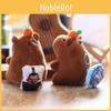 Capybara Aobing Plush Toy Keychain With Wagging Tail Soft Pp Cotton Bag Decor