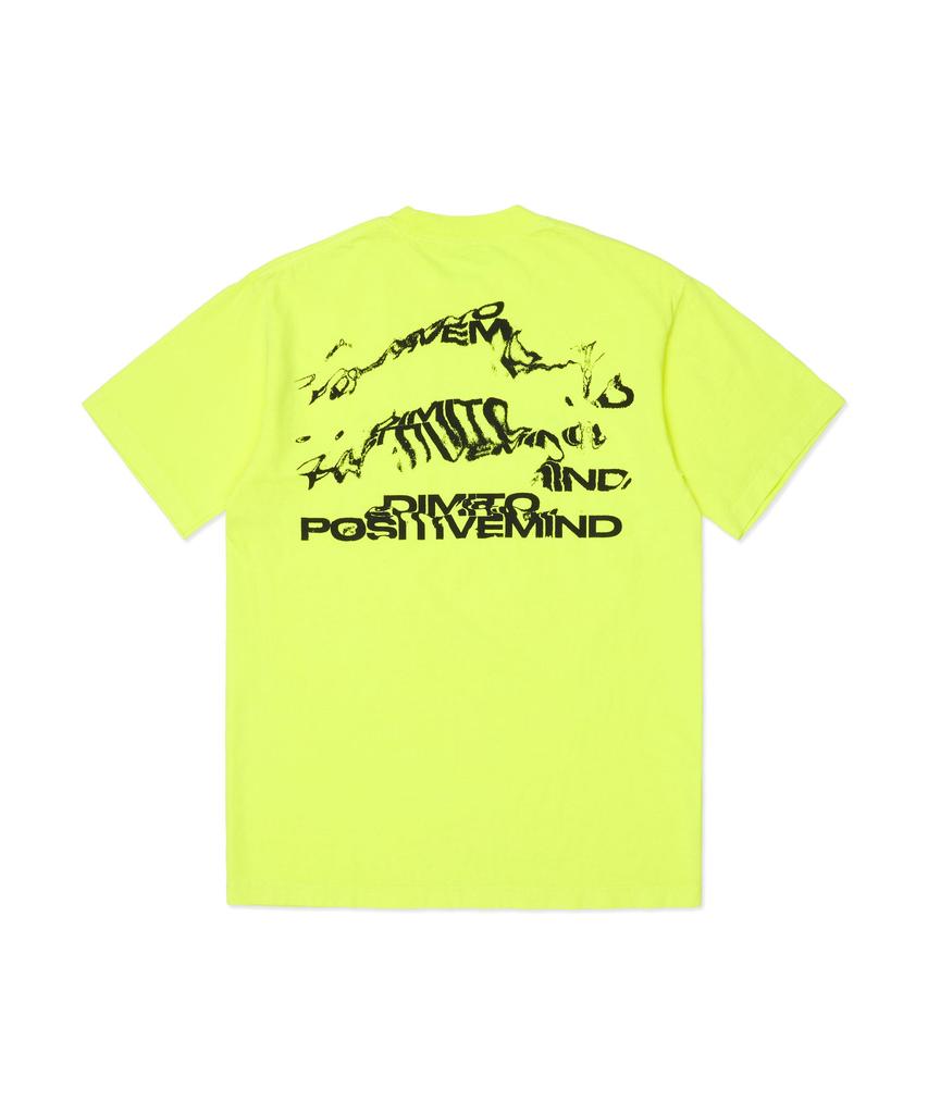 DIMITO Circle Logo Ssv Gd 6.5Oz Tee Neon Yellow