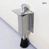 2 Pieces Kickdown Door Stop ,Door Locks Holder ,Zinc Alloy with Screws,Spring Loaded Telescopic