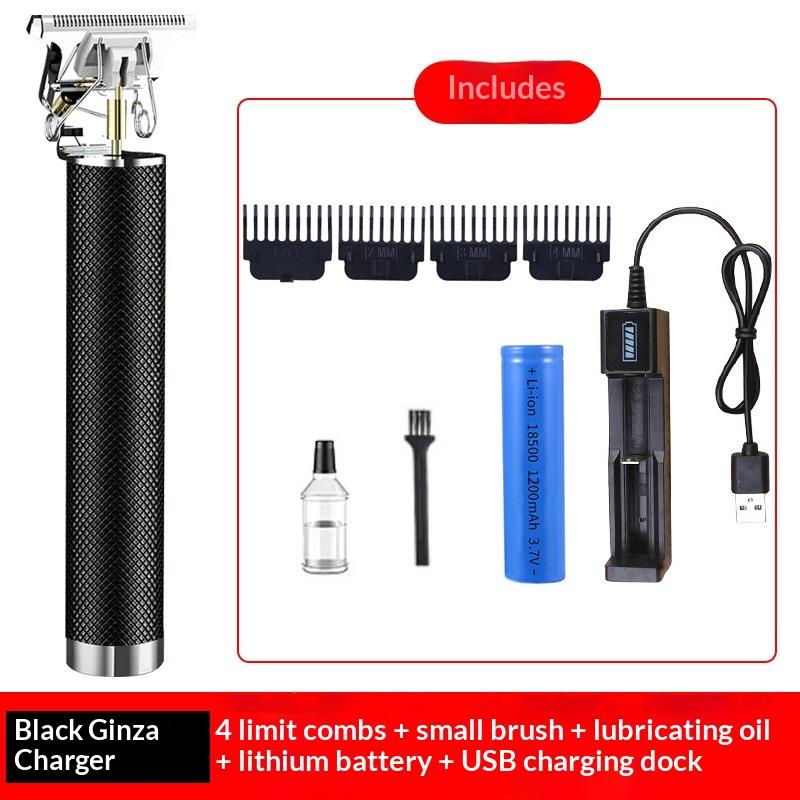 New multifunctional hair clipper electric clipper hair clipper hair clipper oil clipper shaving razor bald hair clipper rechargeable