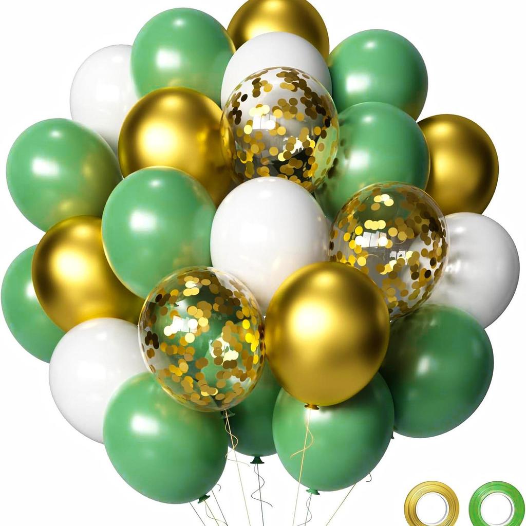Набор из 30 шаров с конфетти из пайеток для украшения на Рождество, Хэллоуин, День рождения