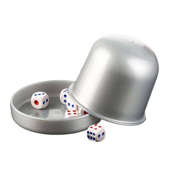 Yousheng 1 набор стакан для игральных костей с основанием 6 игральных костей для тяжелых условий эксплуатации ручной шейкер стакан взрослые семейный вечер бар вечеринка азартные игры выпивка настольная игра казино оборудование