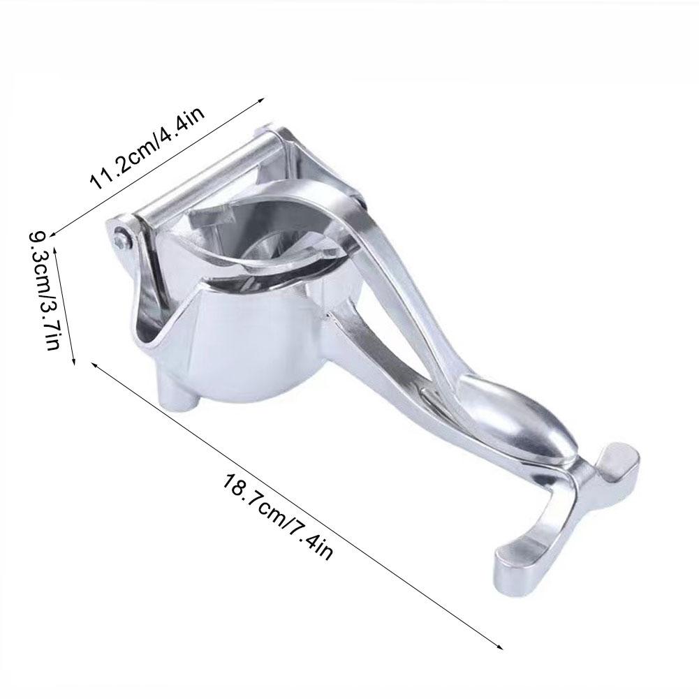 New Aluminum Alloy Manual Juice Squeezer Hand Pressure Kitchen Bar Sugar Pomegranate Juice Juicer Lemon Fruit Cane Tool Ora O1W2