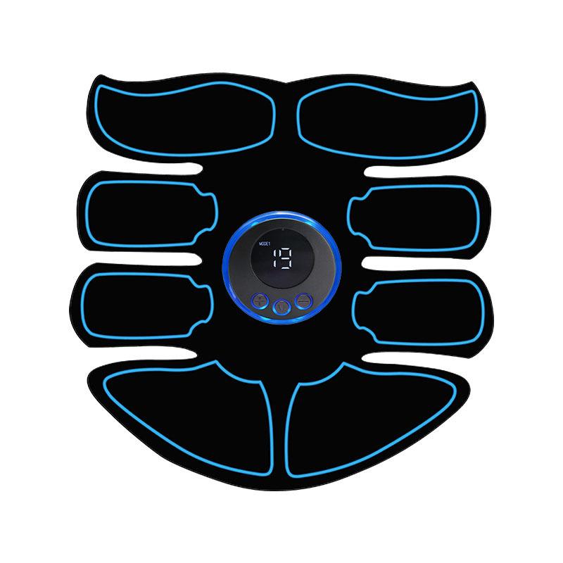 EMS брюшной мышечный стимулятор фитнес ABS руки тренировка патчи мышечные упражнения инструмент USB зарядка для дома мужчины