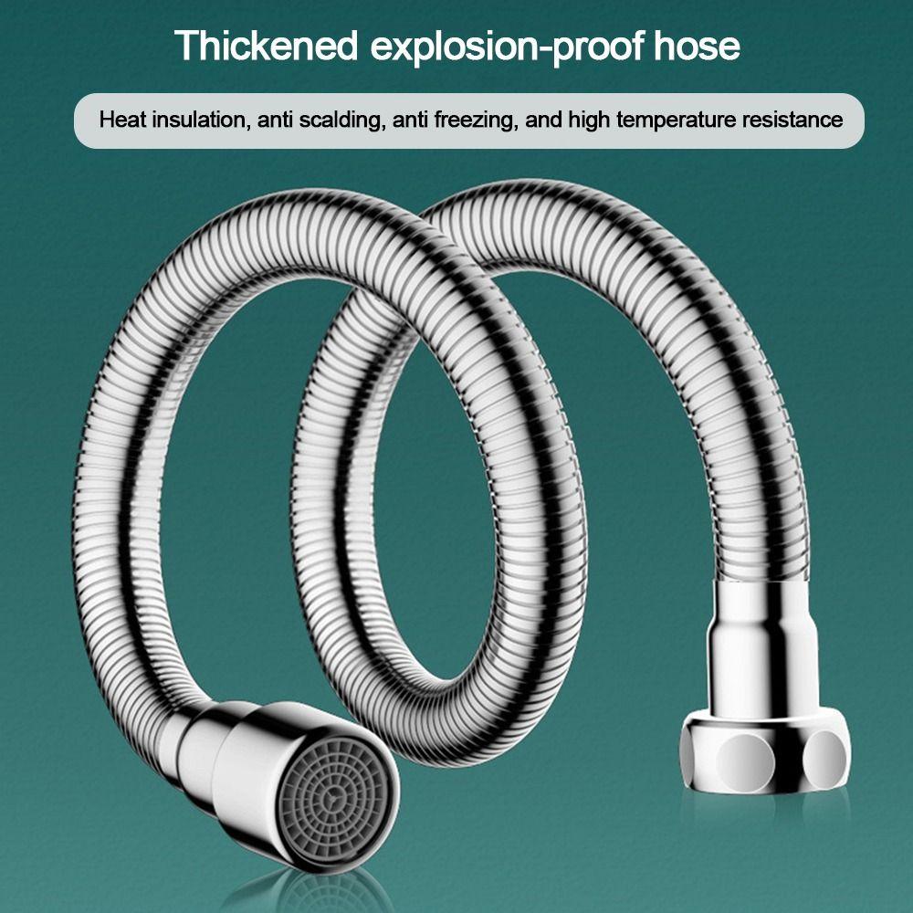 360° Rotating Portable Bendable Faucet Extender Pipe Lengthening Tube Faucet Extender Bathroom Tap