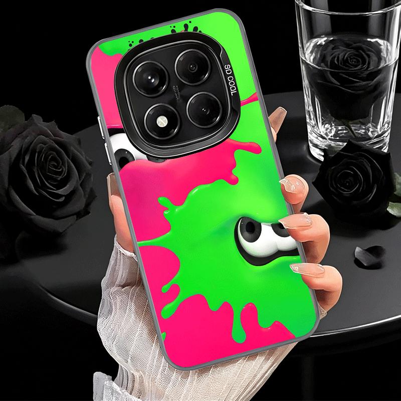 Мягкий чехол для телефона S-Splatoons для Xiaomi Redmi Note 13 14 15 Pro Plus 12S 12 11S 11 11T 10S 10 Ударопрочный чехол Задняя крышка