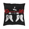 Heavy Metal Rock Band Depeche Cool Mode Throw Pillow Covers Decor Home Kawaii Cushions for Sofa Square Pillowcase