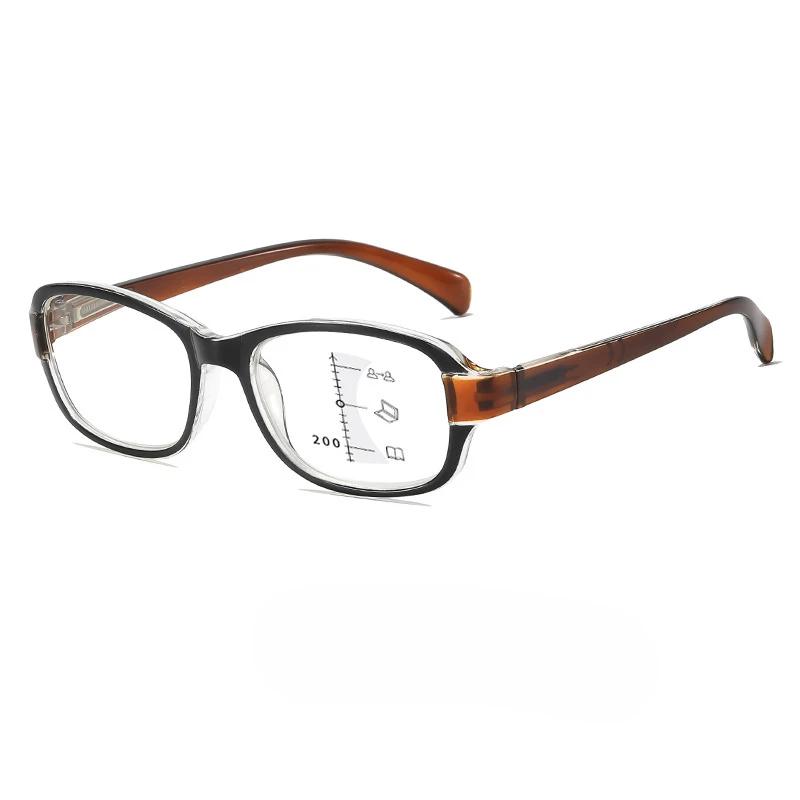 Прогрессивные мультифокальные очки для пресбиопии Ультралегкие мужские и женские очки с защитой от синего света Высококачественные очки для пресбиопии