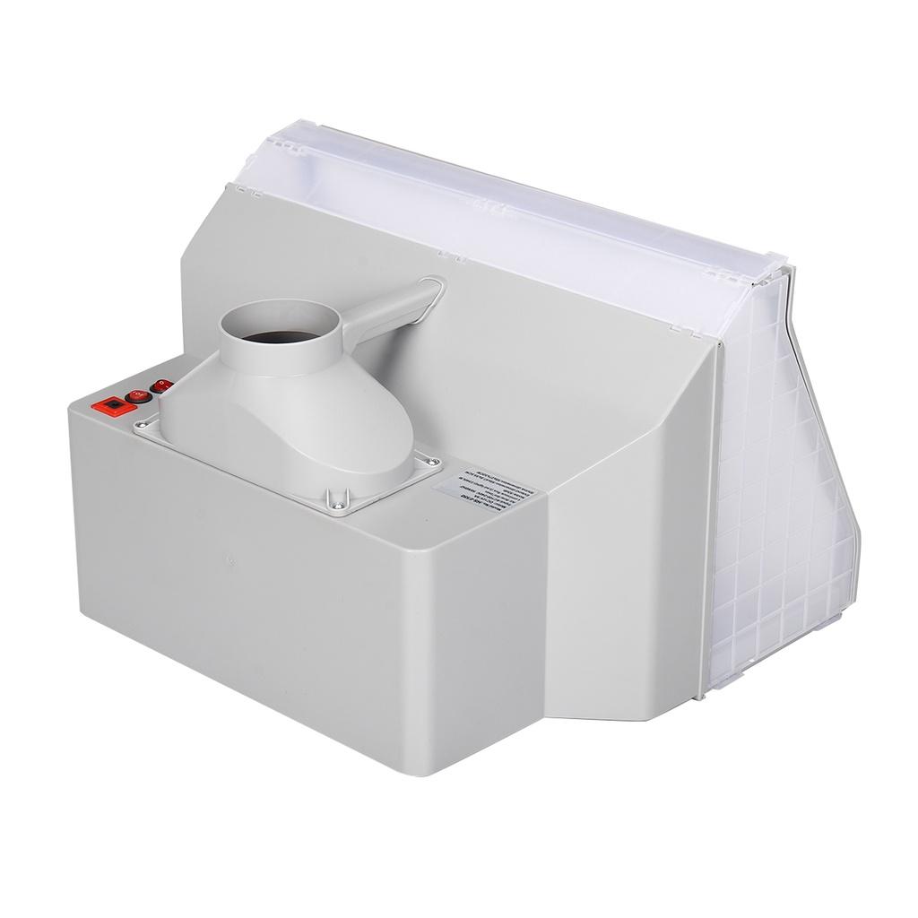 100-240 В Аэрограф, комплект для окраски распылителем, набор экстракторов для распыления, выхлопной фильтр, светодиодный светильник, регулируемый переключатель, модель, набор для рисования для рукоделия