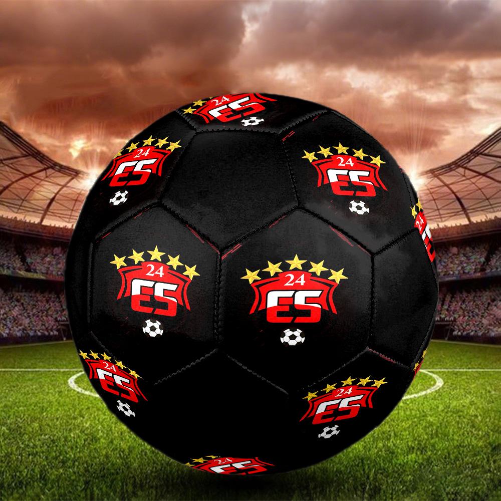 24 Erzincanspor Футзальный Мяч Цветной Для Всех Возрастов Размер 5 Машинная Строчка ПВХ Готов к Соревнованиям Прочный Высокий Отскок