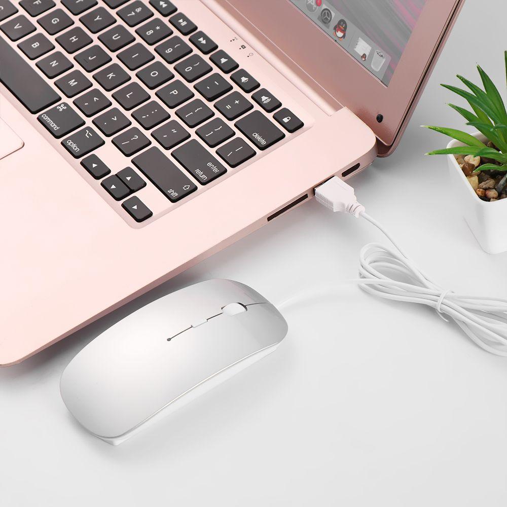 Fashion Ultra Thin 1600 DPI USB Wired Mouse Optical Mice