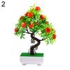 1Pc Artificial Flower Fruit Tree Miniascape Restaurant Home Table Bonsai Decor