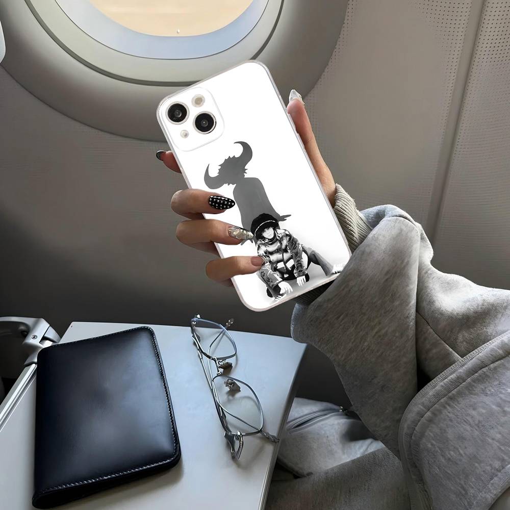 Чехол J-jamiroquais для Rock Band для iPhone 11 12 13 14 15 16 17 Pro Max Plus Air Прозрачный Ударопрочный