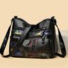 Mother's Bag Elderly Women's Crossbody Bag Large Capacity Shoulder Bag Print Women's Bag