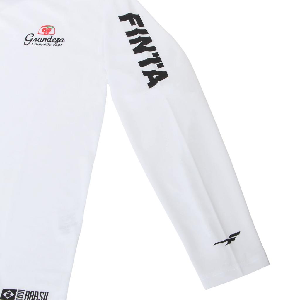 FINTA Men's Long Sleeve Practice Shirt for Soccer and Futsal, Size O, Size L/S (FTE0003 (0100))