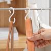 24pcs Quiet Plastic S Hooks for Hanging, Multi-Purpose Abs Hooks for Closet, Shower Rod, Plant, Pot and Pan, Coffee Mug, Easy Twist & Rust-Free Holds