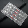 W131New 4pcs Transparent Door Edge Protector Stickers Anti Collision Strips For VW Volkswagen Polo Golf Passat Scirocco Tiguan BDIU1