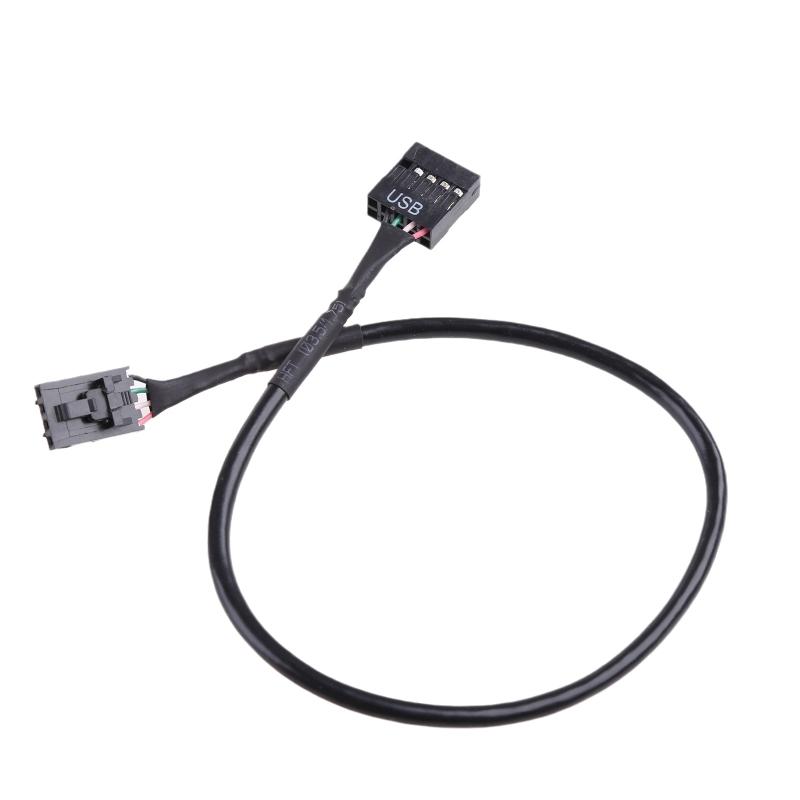 9-контактный USB-разъем, Male 1-to-2 Female, Карта-разветвитель, Кабель-разветвитель USB 2.0, Разъем для материнской платы, Порт-адаптер