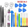 Ручной инструмент Инструмент для разборки телефона 14/22-в-1 Открывание экрана Монтировка Набор отверток Часы/камера