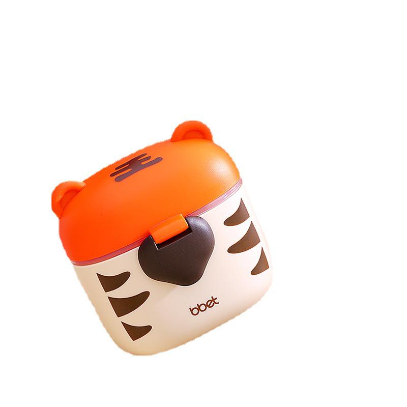 Портативный контейнер большой вместимости для хранения детского молока и рисовой муки — влагонепроницаемый и герметичный для путешествий