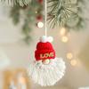 1 шт. Рождественские подвесные украшения шерстяные носки аксессуары ручная вязка сумка подвеска