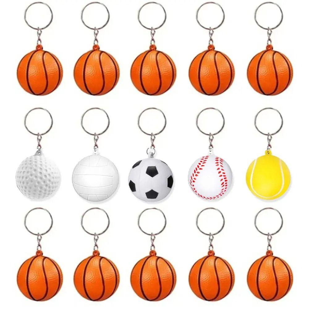 Football Simulation Soccer Keychain Baseball Football Pendant Wedding Present