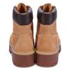 Премиальные водонепроницаемые ботинки на платформе см [Timberland] 6-дюймовые женские, A5RJD, Пшеничный, 25.0
