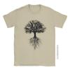 Awesome Tree of Life T-shirt Men's O Neck Cotton T-shirt Natural Classic Casual Comfort Short Sleeve Summer T-shirt