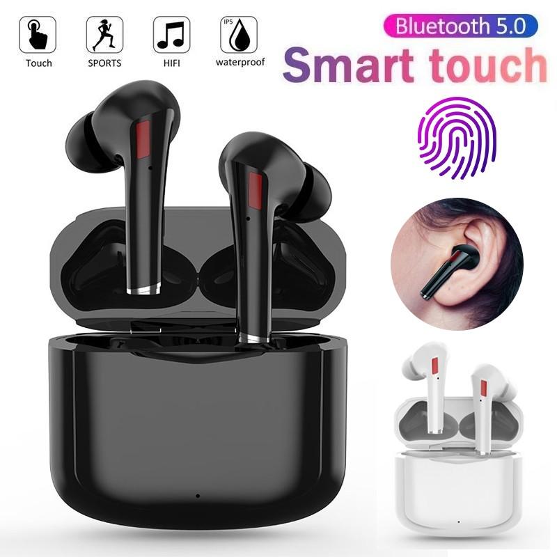New L11 TWS Bluetooth Earphone True Wireless Headset HiFi Bass Stereo Sound Headphone with HD Mic Earbuds with Charging Bay for Huawei Samsung Xiaomi
