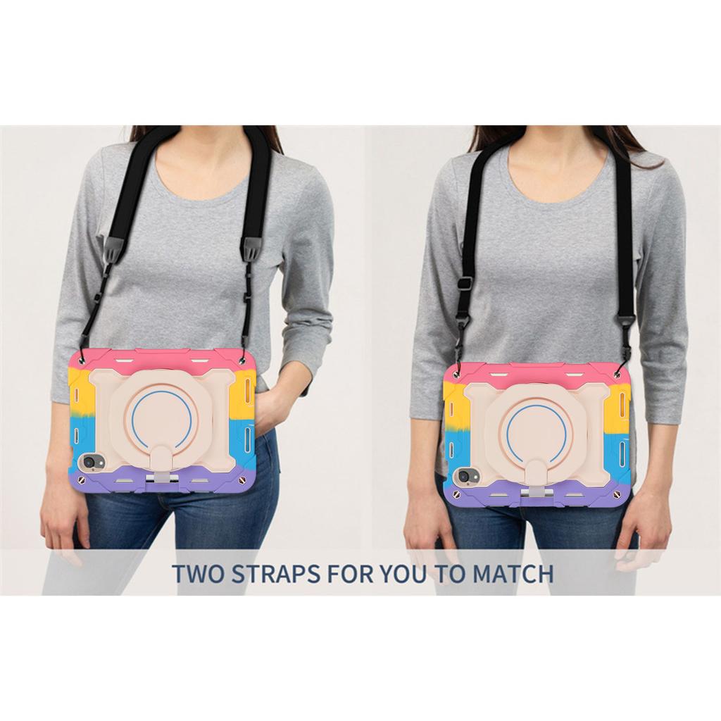 Tablet Case for Tablet 2021 6 8.3in Gen 6 Shakeproof ive Cover with 360 degrees Rotating Bracket Pen Holder
