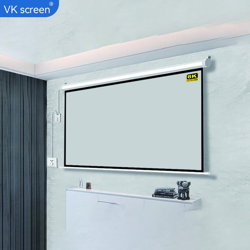 Электрический проекционный экран VK Screen 72 дюйма