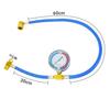 Zmayastar R134a zm-240420-40 Шланг для заправки кондиционера газом с манометром для автомобилей, расходные материалы,