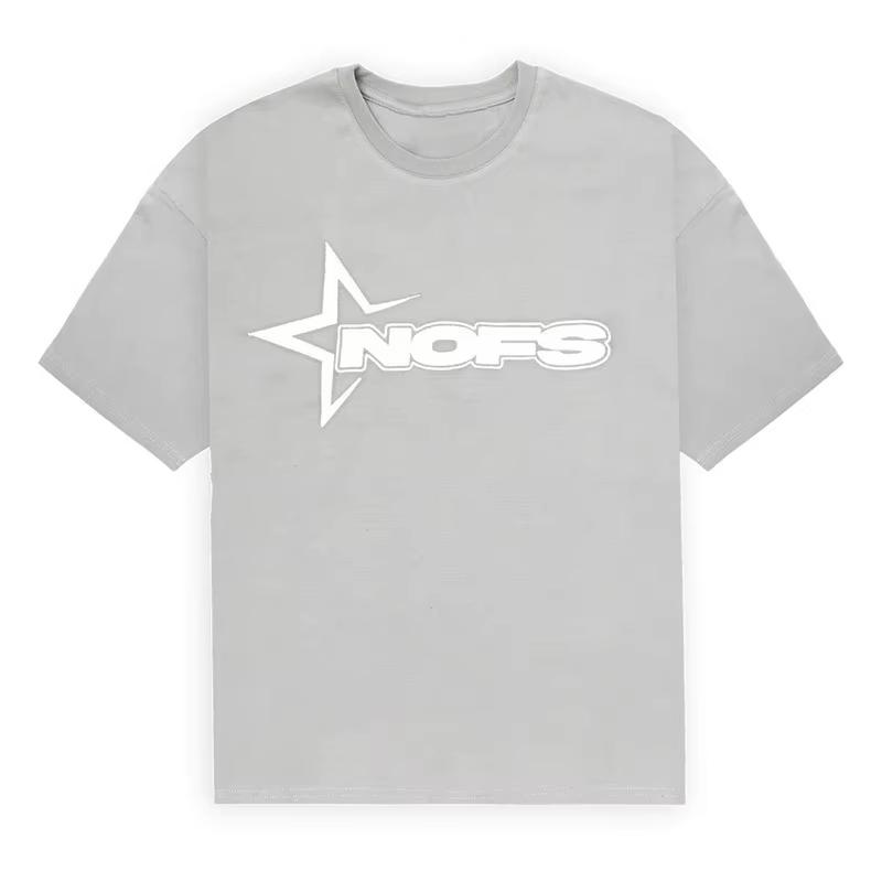Y2k Tshirt Short Kpop Street Fashion Print Unisex Short Sleeve Tops Casual Loose Unisex Unisex Clothing Tees Streetwear Tshirt