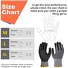 MicroFoam Coated Safety Work Gloves Nitrile Dots Grip Seamless Knit Security Gloves for Men Women Gardening Industrial Assembly