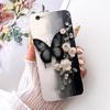 Transparent Casing For iPhone 6s Phone Case For iPhone 6 Cover Luxury Fashion Butterfly Funny Cute Painted