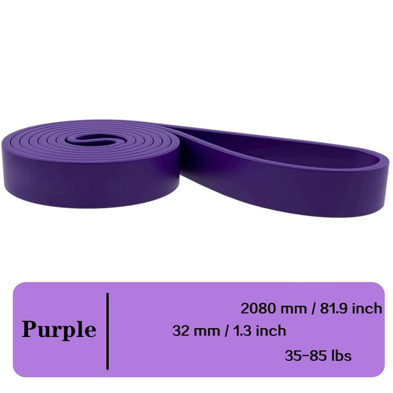 Сверхмощная резинка для упражнений из ТПЭ, эластичная лента для тренировок, вспомогательная лента для тренировок, пилатеса, фитнес-оборудования