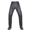 VOLERO Motorcycle Riding Pants With Windproof Coated Denim High-Waist Stretch Fit All-Season Crash Protection Men Women