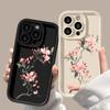 Чехол для телефона Art Beautiful Peach Blossom для iPhone 15 14 13 12 11 Pro Max X XR XS Max 7 8 Plus SE3, силиконовый противоударный бампер, чехлы для телефонов, задняя крышка