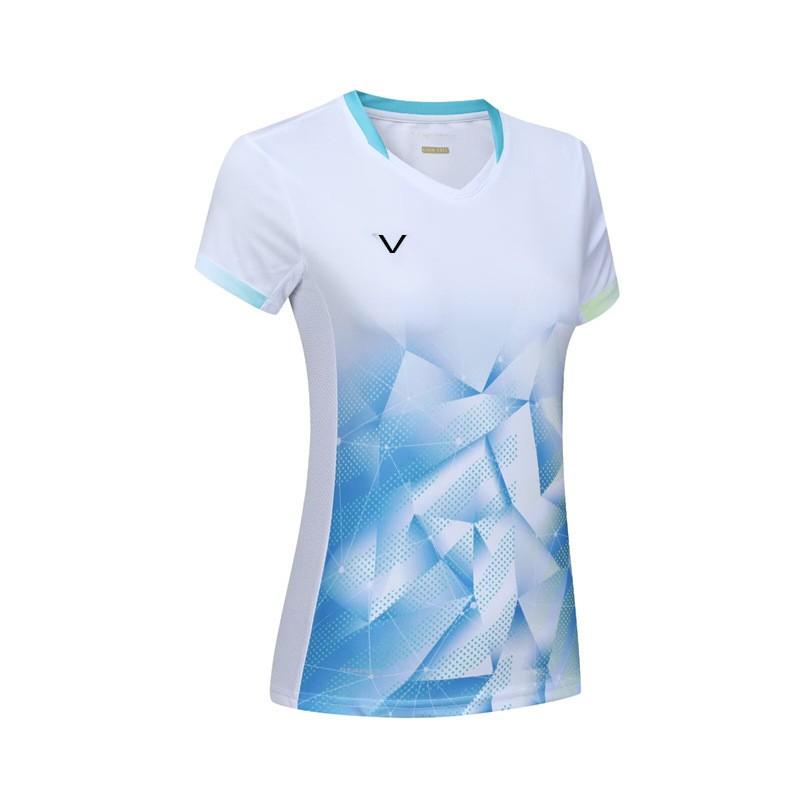 Unisex Badminton Shirt Short Sleeve Sport Tee Men Women Kids Breathable Training Competition Wear