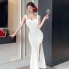 Элегантное приталенное платье-камзол с разрезом - Шикарные и сексуальные основы