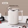 500ml Insulated Coffee Cup Double-layer Stainless Steel Thermos Cup Leak-proof Heat-resistant Vacuum Water Bottle Office Worker