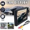 4.3Inch Car Monitor TFT LCD HD Digital 2 Way Video Input HD Digital For Parking Reverse Rear View Camera DVD VCD Car Accessories