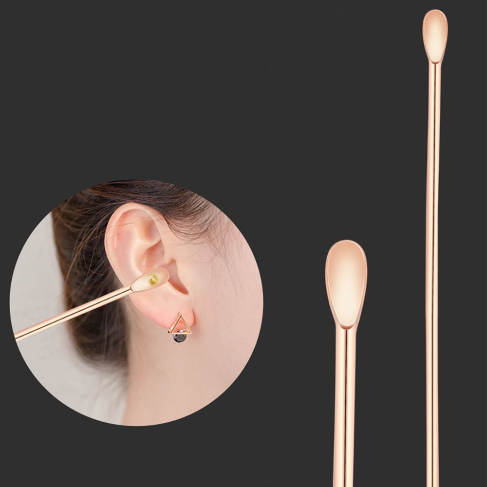 Здравоохранение Ушная ложка для удаления ушной серы Ушной очиститель Набор для чистки ушей Инструменты для ухода за ушами